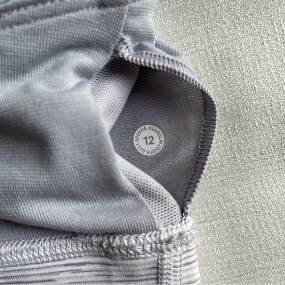 Lululemon Gray High-Neck Sports Bra - Picture 2 of 8